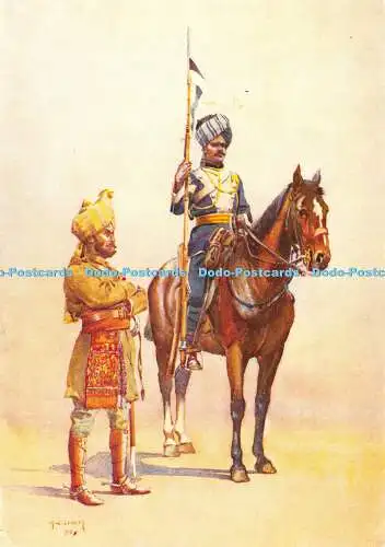 D026777 Mysore Transport Corps. Musalman. Major. Später Brigadegeneral. A C Lo