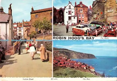 D031104 Robin Hoods Bay. Valentinstag. Multi View