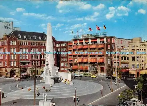 D026990 Amsterdam. Nationaldenkmal. Damm. Krüger. Gebr. Spanjersberg