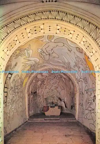 D027014 Reflets de la Cote dAzur. Chapelle Saint Pierre de Villefranche sur mer.