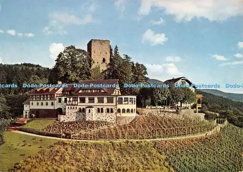 D031180 Burg Windeck Betriebe. Burggaststatte und Weingut. 758 Buhl. Baden. Agfa