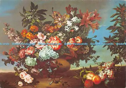 D027229 Blumen und Früchte. Roy Miles feine Gemälde. Jean Baptiste Monnoyer. Die