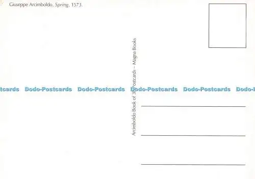 D029030 Giuseppe Arcimboldo. Feder. 1573. Arcimboldo Buch mit 30 Postkarten. Magn