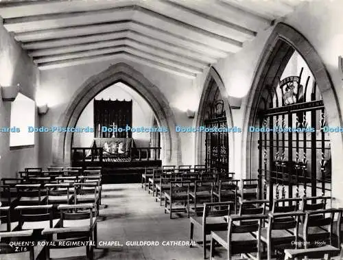 D027319 Queens Royal Regiment Chapel. Guildford Cathedral. heilt. Friths Serie