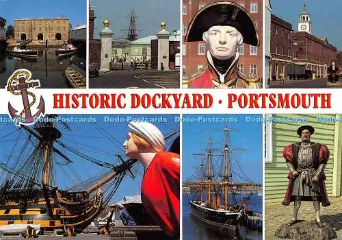 D032598 Portsmouth. Historische Werft. J. Salmon. Kamerafarbe. Multi View