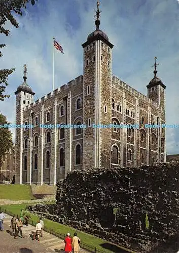 D029158 Tower of London. Der weiße Turm. Umweltministerium. Krone.