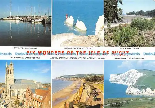 D027663 Sechs Wunder der Isle of Wight. Nahe. Multi View