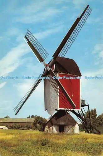 D027711 Holland. Holländische Windmühlen. Euro Farbkarten