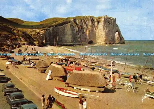 D029179 Couleur et Lumiere de France. Etretat. Seine Maritime. Les Caloges les F