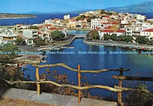 D029217 Kreta. Agios Nikolaos. Der See. Soph. Raphaelakis. M. Toumbis