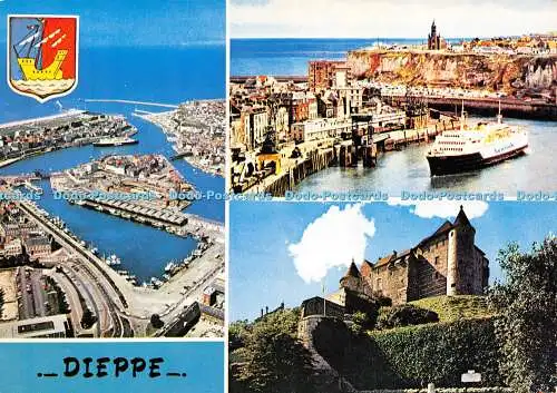 D029246 Dieppe. La Cote Normande. Seine Mme 76. Artaud. 1982. Multi View