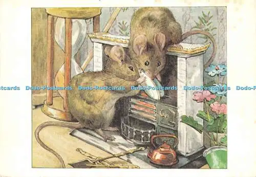 D029469 Illustration von Beatrix Potter für Die Geschichte von zwei bösen Mäusen. Friedrich W