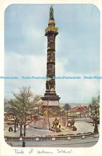 D029639 Bruxelles. La Colonne du Congres et la Tombe du Soldat inconnu. Helio Ch
