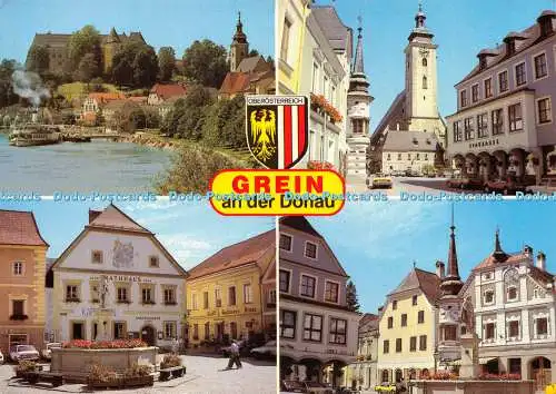 D029649 Grein an der Donau. Alpine Luftbild Innsbruck. Multi View