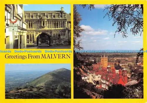 D029938 Grüße aus Malvern. Denkwürdiger Malvern. John Winsor. KNP Gruppe. 1991.