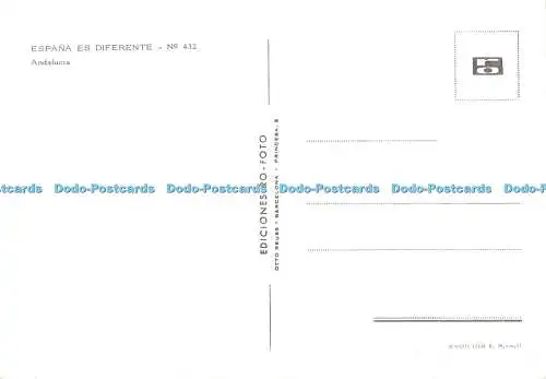 D030398 Espana es Diferente. Nr. 432. Andalusien. Ediciones Ro Foto. Otto Reuss