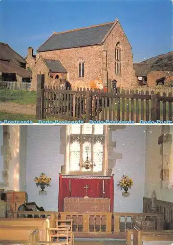 D031827 Somerset. Lynchkapelle in der Nähe von Porlock. Beric Tempest. Multi View