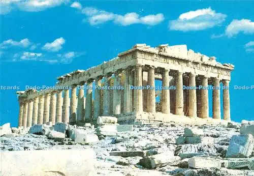 D031957 Athenes. Der Parthenon. Postkarte