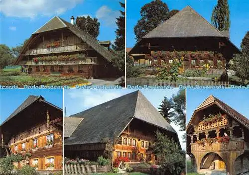 D032094 Schweiz. Bauernhaus im Emmental. Karl Engelberger. Nr. 10187