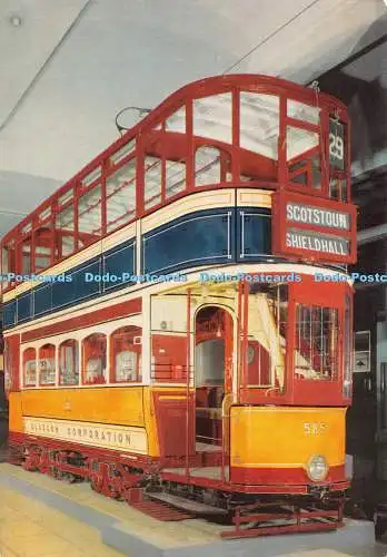 D032164 Wissenschaftsmuseum. Glasgow Corporation Tramcar No. 585. The Soman Wherry Pr