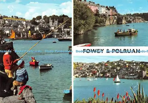 D032309 Fowey und Polruan. John Hinde. E. Ludwig. Multi View