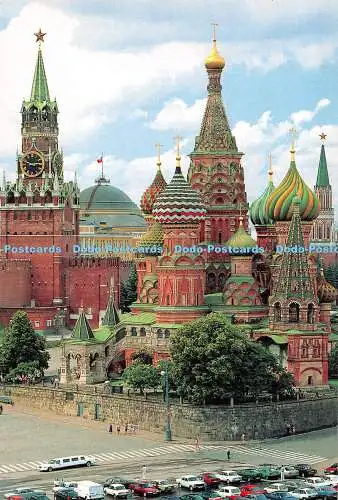 D032761 Moskau. Die Kathedrale St. Basilikum der Erblasste. Motel