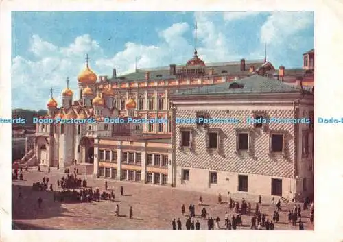 D032801 Moskau. Kreml. an der facettierten Kammer. CCCP. I. Galand. 1962