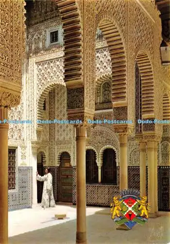 D038951 Casablanca. Das Mahkama- und Stadtwappen. Jeff. Modele Depose