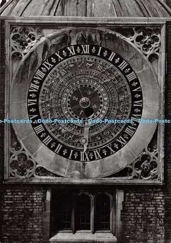 D036594 Hampton Court Palace. Die astronomische Uhr. Hergestellt von Nicholas Cursian i