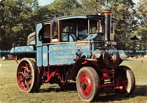 D039088 Mighty Atom Foden Traktor. Nr. 1478. Dieser Motor gehört Herrn Gordon