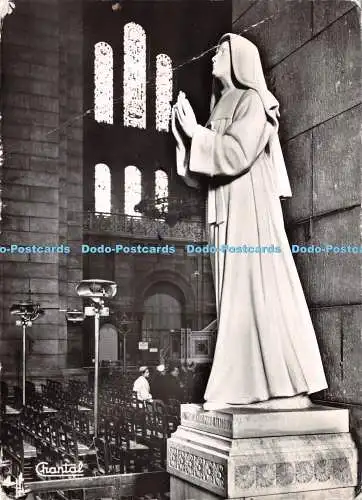 D036810 Paris. Basilique du Sacre Coeur. Sainte Marguerite Marie Alacoque. Gesang