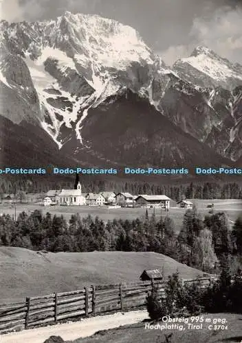 D036864 Obsteig 995.m.Geg. Hochplattig. Tirol. 80. Jahre. Foto Risch Lau. W.S