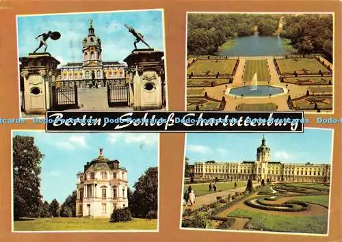 D041049 Berliner Schloss Charlottenburg. Der Park. Der Brunnen. Kunst und Bild. N