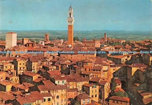 D039706 Siena. Panorama. M. Romboni. Da Fotocolor Kodak Ektachrome