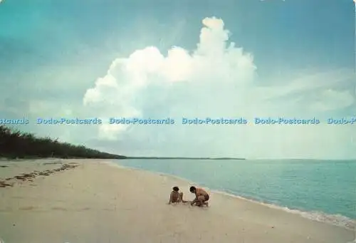 D039744 Abaco die unschuldige Insel. Treasure Cay auf den Bahamas. Treasure Cay Gif