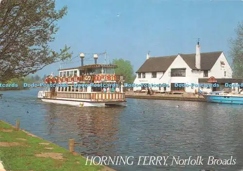 D037310 Norfolk Broads. Horning Ferry. River Bure. J. Salmon. Kamerafarbe. 1991