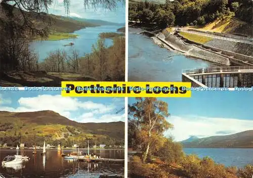 D041157 Perthshire Lochs. The Queen View. Loch Tummel. Die Lachsleiter. Pitloc