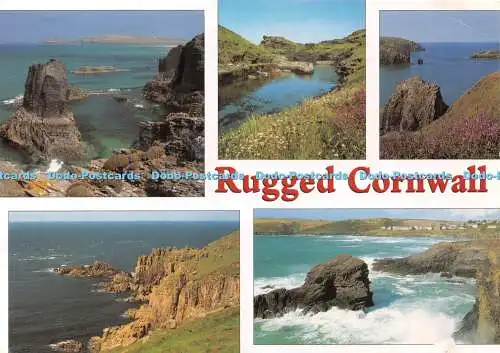 D037406 Rugged Cornwall. Nahe Trevose-Kopf. Land End. Boscastle. J. Salmon. Kam