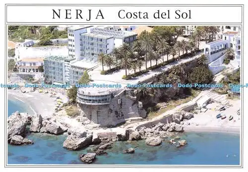 D043011 Nerja. Costa del Sol. Balcon de Europa. Handelsübliches Regalosol