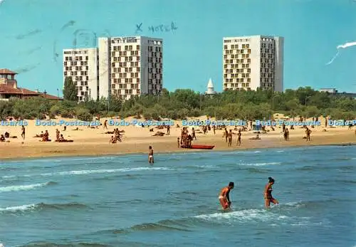 D041369 Rumänien. Mamaia. Patria Unirea und National Hotels. Editura Pentru Turis