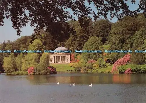 D039998 Wiltshire. Stourhead Garden. Nahe nur. Larkfield Printing. Terence Dono