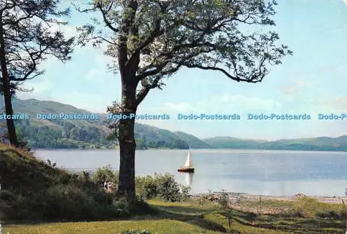 D037635 Argyll. Loch Awe From Taychreggan. J. Arthur Dixon. Naturfarbfoto