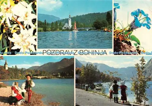 D041453 Pozdrav z Bohinja. Slovenija. Nova Gorica. Mojca