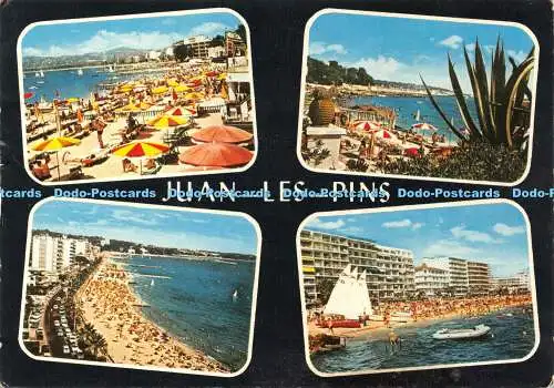 D041456 Juan Les Pins. Alpes Maritimes. Souvenir de Juan Les Pins. Montluet. Ita