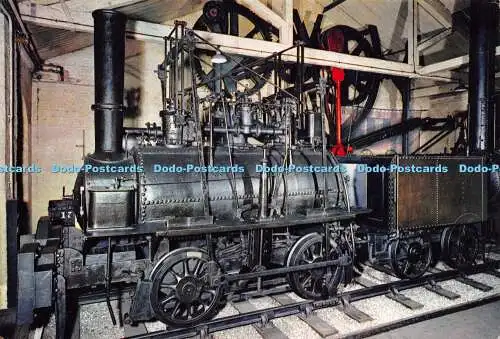 Zechenlokomotive D037753 Hetton. J. Arthur Dixon. Natürliche Farbfotografie