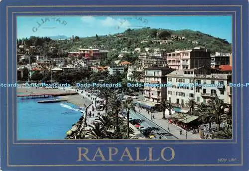 D040194 Rapallo. Neue Linie. Ge. Meerpromenade. Garami