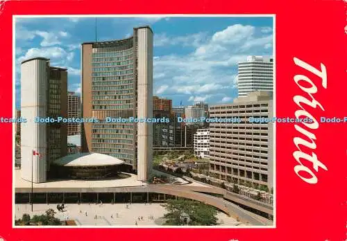D041607 Toronto. Ontario. Kanada. Das einzigartige Design des Rathauses von Toronto wurde don