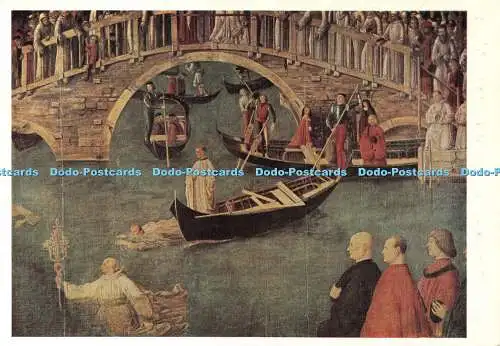 D041623 Venezia. Galerie dell Accademia. Das Wunder der Kreuzreliquie. Nuova E