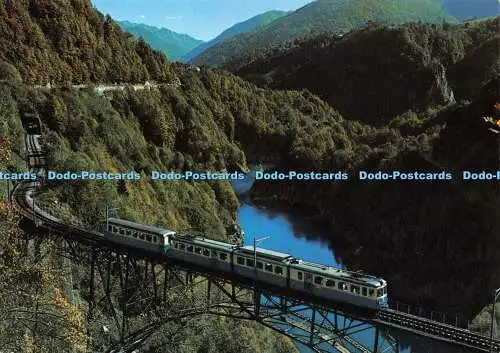 D040293 Ferrovia Locarno. Domodossola. Die schnellste Bahnverbindung zwischen Ti