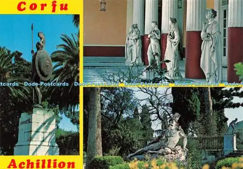 D041713 Korfu. Achillion. Multi View. 1991